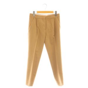 キャメル パンツ テーパード スラックス 38 茶 ブラウン /AT OS