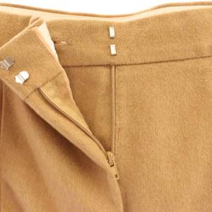 Max Mara キャメル パンツ テーパード スラックス 38 茶 ブラウン /AT OS