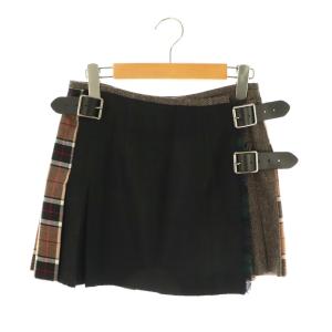 キルトスカート ミニ ラップ I42 マルチカラー /DO OS