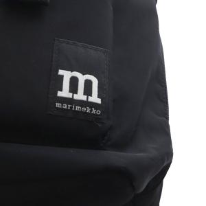 marimekko EVERYTHINGBAVKPACK LSOLID リュックバック ブラック