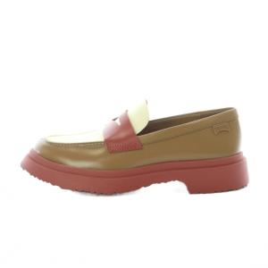 CAMPER ツインズ Twins コインローファー ドレスシューズ レザー 本革 37 23.4cm マルチカラー