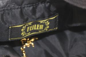 FEILER ハイジ 巾着 ショルダーバッグ ハンドバッグ 2way 斜め掛け ナイロン ブラック HEEM-231461