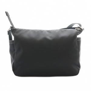 MARY QUANT 中綿ナイロンポケットデイジー ショルダーバッグ 黒 ブラック /SS OS