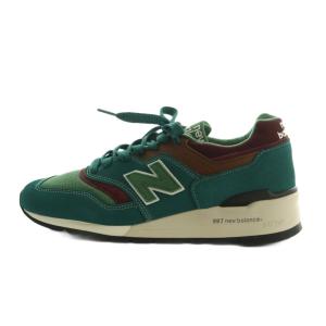 スニーカー US10 グリーン USA製 U997TB
