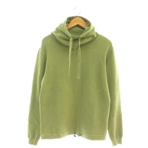MESH KNIT PARKA プルオーバー パーカー フーディー 3 グリーン /DF OS AD