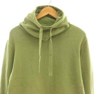 junhashimoto MESH KNIT PARKA プルオーバー パーカー フーディー 3 グリーン /DF OS AD