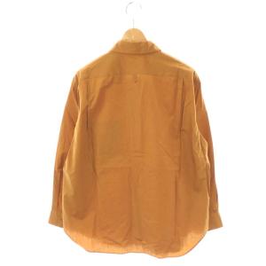 MARGARET HOWELL 長袖コットンシャツ 2 ブラウンベージュ /DO OS