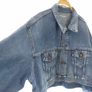 RED CARD ×L'Appartement DENIM JACKET ジャケット デニム ダメージ加工 F ブルー 72W040AP