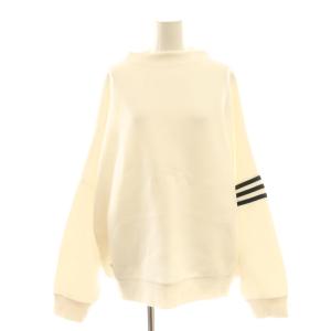 Neuclassics オーバーサイズ モックネックスウェット トレーナー プルオーバー M ホワイト