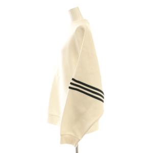 adidas Originals Neuclassics オーバーサイズ モックネックスウェット トレーナー プルオーバー M ホワイト