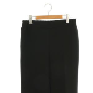 AP STUDIO アパルトモン カルゼストレートパンツ フレアパンツ 38 ブラック /ES OS