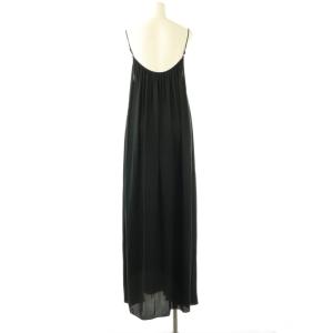 EVERYDAY I LIKE 24SS Camisole Dress ワンピース キャミワンピース ロング 38 ブラック /HK OS