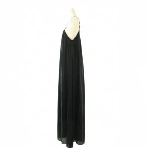 EVERYDAY I LIKE 24SS Camisole Dress ワンピース キャミワンピース ロング 38 ブラック /HK OS