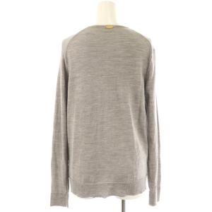 MUSE de Deuxieme Classe FF30 クルーネックカーディガン ニット 長袖 F グレー /AT OS