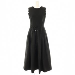 23SS ドロストドッキングノースリーブワンピ 2 ブラック /DO OS