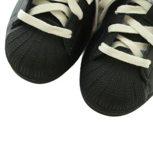 adidas Originals 25SS スーパースター2 スニーカー シューズ 23.5cm US5.5 黒 ブラック JI0081