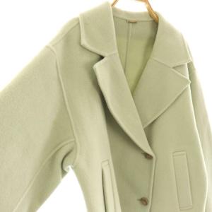 SNIDEL 23AW ウールリバーPコート ピーコート ショート丈 F ミント /ES OS