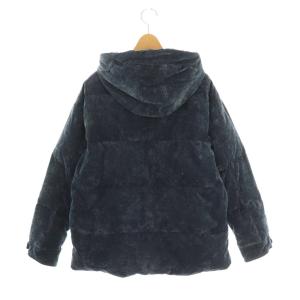 GALLARDAGALANTE ダウンジャケット アウター フード F 紺 /NR OS