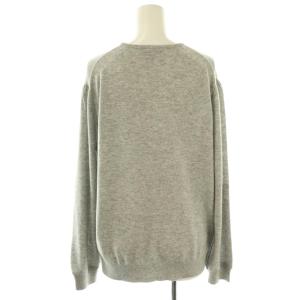 Drawer WINTER1 14Gショルダーギャザークルーニット セーター カシミヤ 2 グレー /ES OS