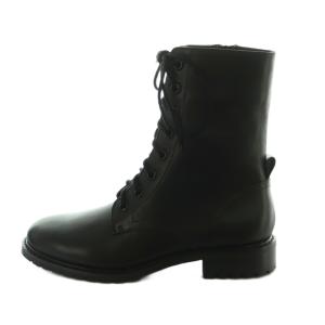 Bond.C レースアップショートブーツ 36 ブラック WW-2236400