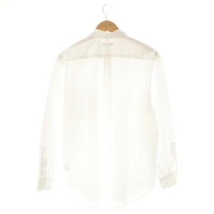 UNITED ARROWS カリビアーナミルズ ポプリン レギュラーカラーシャツ M ホワイト /ES OS