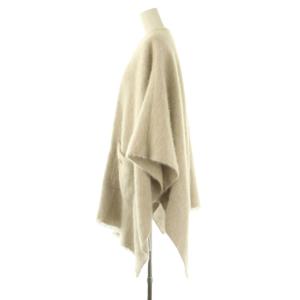 Diagram GRACE CONTINENTAL ストールポンチョ フリンジ ウール F グレー /AT OS