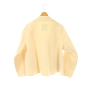 Drawer 23AW ウールカシミヤケヌキテイラードジャケット 36 アイボリー