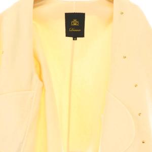 Drawer 23AW ウールカシミヤケヌキテイラードジャケット 36 アイボリー