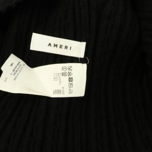 Ameri VINTAGE 2WAY MINI CABLE KNIT CARDIGAN カーディガン ハイネック ニット ショート丈