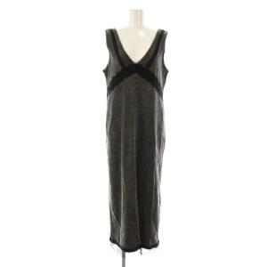 アメリ AMERI 25SS MEDI 2WAY DENIM LIKE LACE DOCKING DRESS