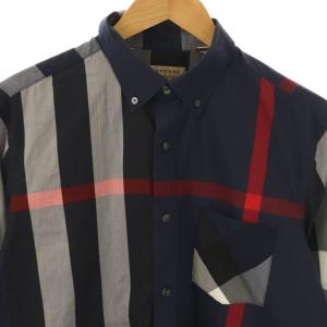 BURBERRY チェック長袖シャツ L マルチカラー