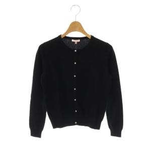 洗えるCASHMERE KNIT カーディガン ニット XS ブラック /DF OS