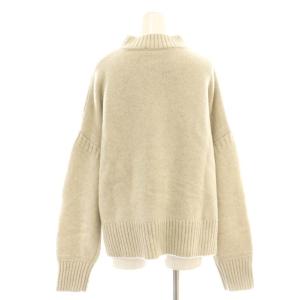 COMPTOIR DES COTONNIERS ハイネックニット セーター プルオーバー ウール 9 グレージュ /CX OS