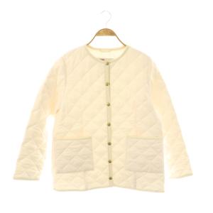 23AW ARKLEY EX SLOBE別注 ジャケット キルティング 36 オフホワイト /DO OS