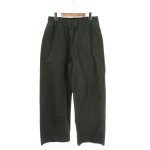 25AW DENSE COTTON NYLON TROUSERS トラウザーパンツ ワイドパンツ 2 チャコール