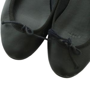 Repetto バレエシューズ リボン 36 22.7cm 黒 ブラック /MI OS