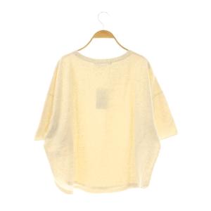 Framework 25SS ミニ裏毛ハーフスリーブラウンドTee カットソー 五分袖 F グレー /AT OS