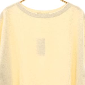 Framework 25SS ミニ裏毛ハーフスリーブラウンドTee カットソー 五分袖 F グレー /AT OS