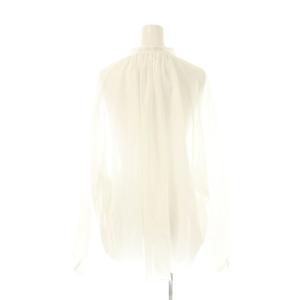 Framework 25SS コットンボイルエアリーギャザーブラウス シャツ F ホワイト /DF OS