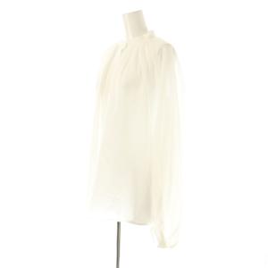 Framework 25SS コットンボイルエアリーギャザーブラウス シャツ F ホワイト /DF OS