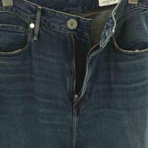 upper hights アパルトモン別注THE LAURENデニムパンツ ジーンズ ジッパーフライ 23 インディゴブルー /DO