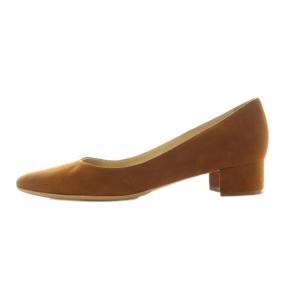 MANOLO BLAHNIK パンプス スエード 23.5cm ブラウン