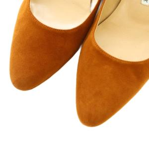 MANOLO BLAHNIK パンプス スエード 23.5cm ブラウン