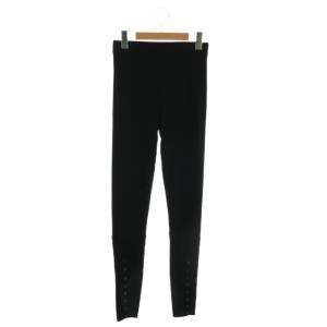 リングドットリブレギンス スリム F 黒 ブラック /AT OS