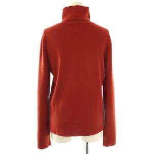 FOXEY Grace Turtle タートルニット カットソー ウール 42 オレンジブラウン 39116