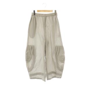 コットンストライプパンツ 40 グレー /DO OS