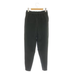 Ameri VINTAGE COMFY SLIM TAPERED PANTS スリムテーパードパンツ フェイクスエード S ブラック