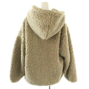 TATRAS IPAMA ボアブルゾン フェイクファー 01 グレージュ