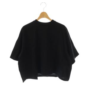 24SS FALLA ワイドTシャツ カットソー 8 ブラック /DF OS