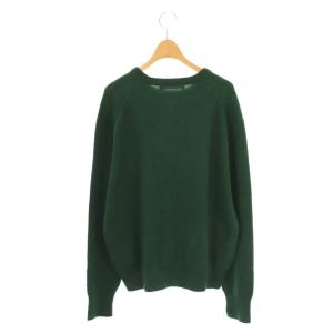 L'Appartement Cashmere C/N Po ニット セーター 長袖 カシミヤ グリーン /DO OS